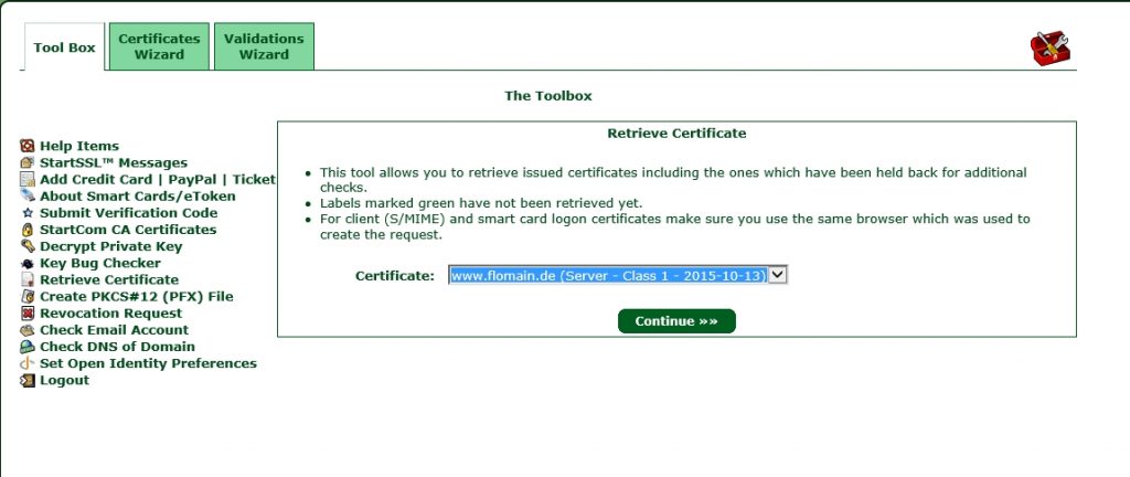 StartSSL-Retrieve-Certificate