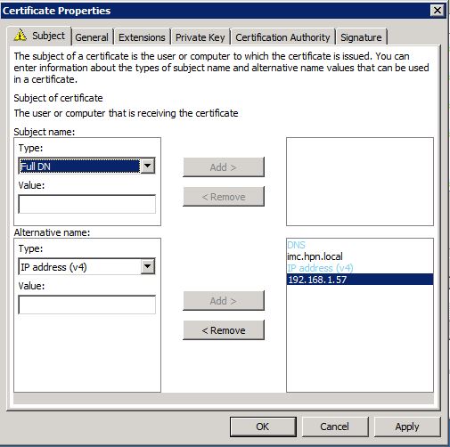 MMC-Certificate-Properties