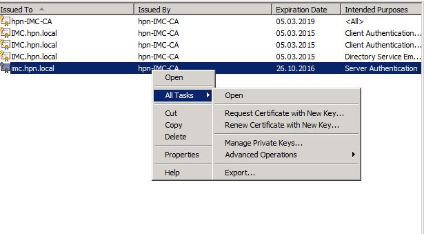 MMC-Export-Certificate