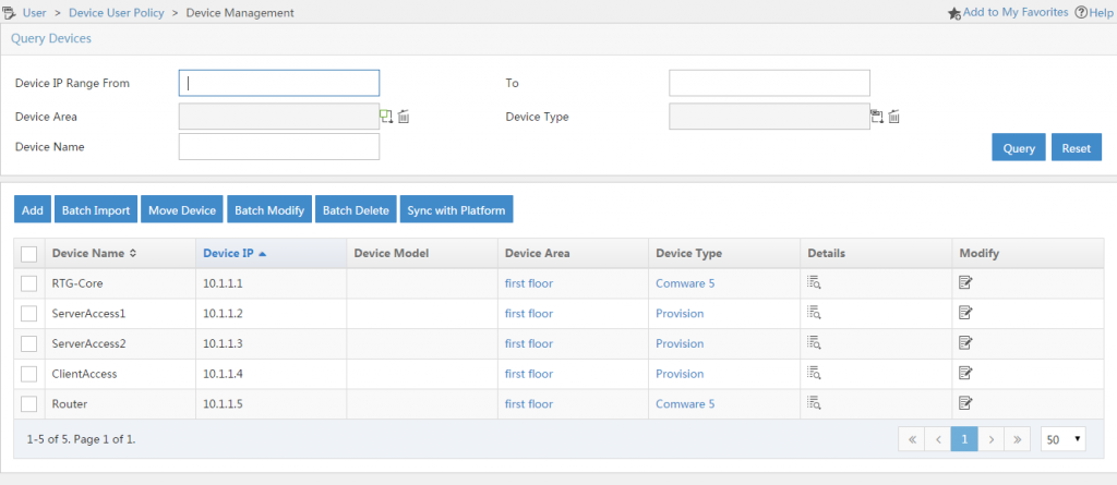 TAM-Device-List