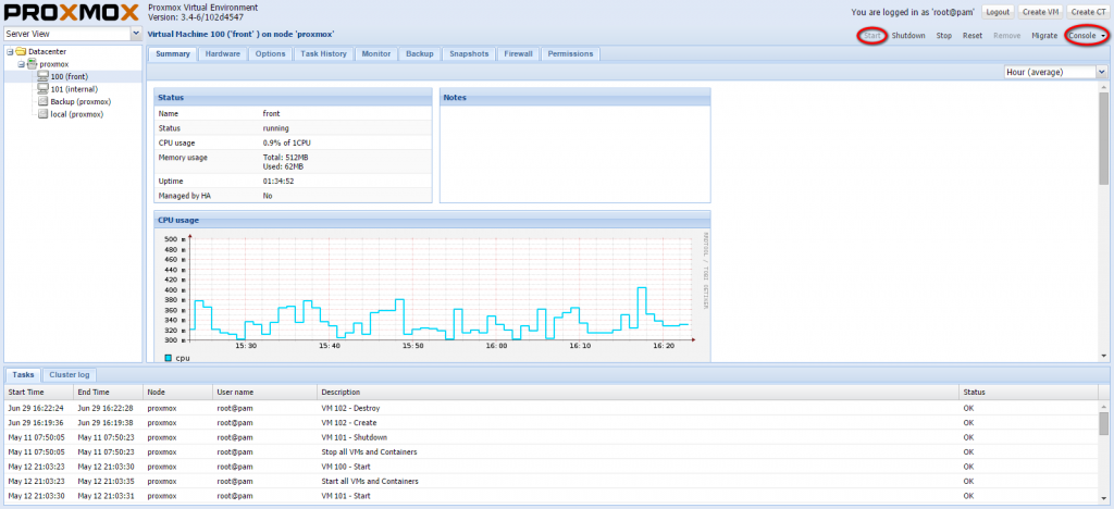 Create-a-new-VM-with-Proxmox-start-VM