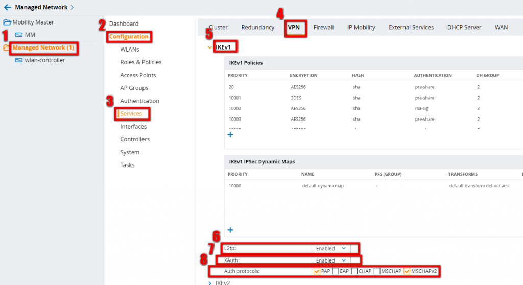 Configure-IKEv1