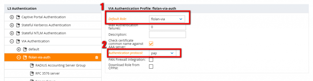 Configure-VIA-Authentication-Profile