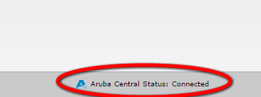 Aruba Central Provisioning Connected Instant AP