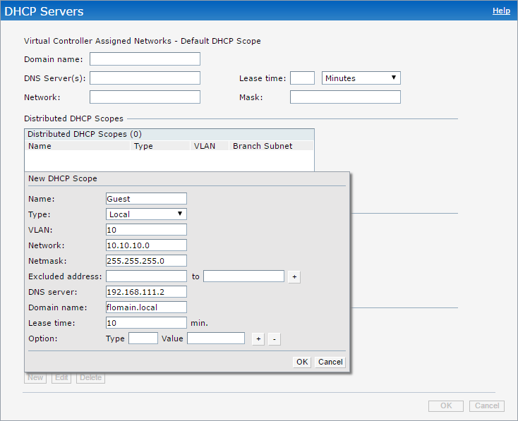 Aruba Instant - External Captive Portal Enhancement - Local DHCP Scope