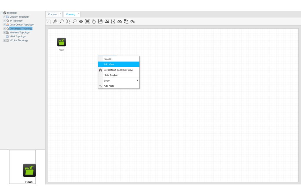 Sync Airwave AP's to iMC - Add Converged Topology View