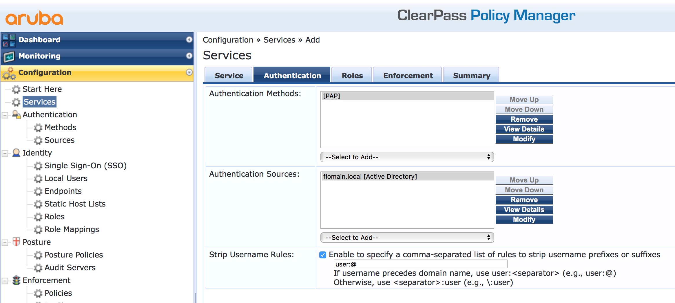 IMC Operator Login With Radius ClearPass Flomain Networking IMC Operator Login With Radius ClearPass Flomain Networking