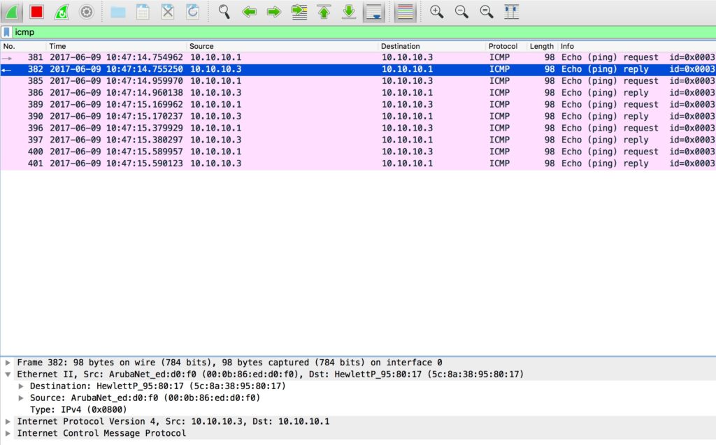 Change the Management VLAN - Ping to the IAP