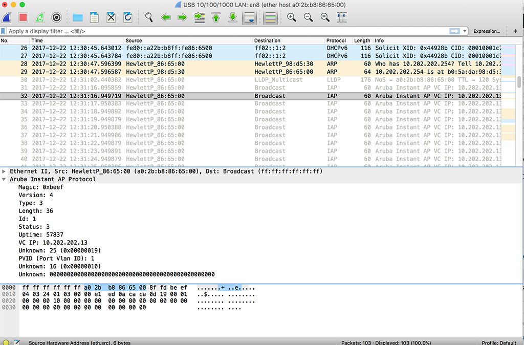 Unified Aruba Controller Discovery - IAP VC Discovery