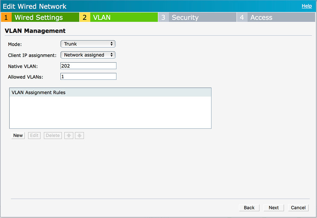 InstantAP Mesh - VLAN