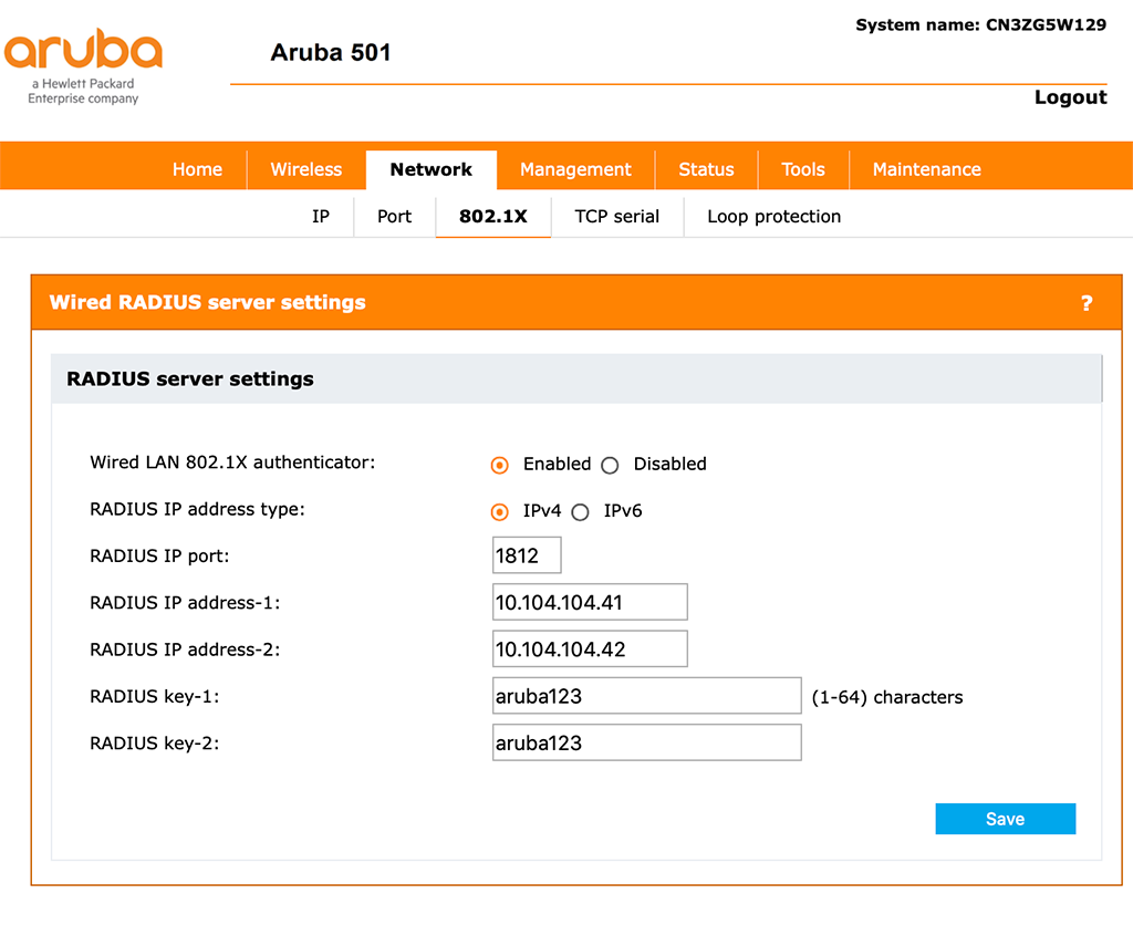 Secure Client Bridge Connection - Enable dot1x