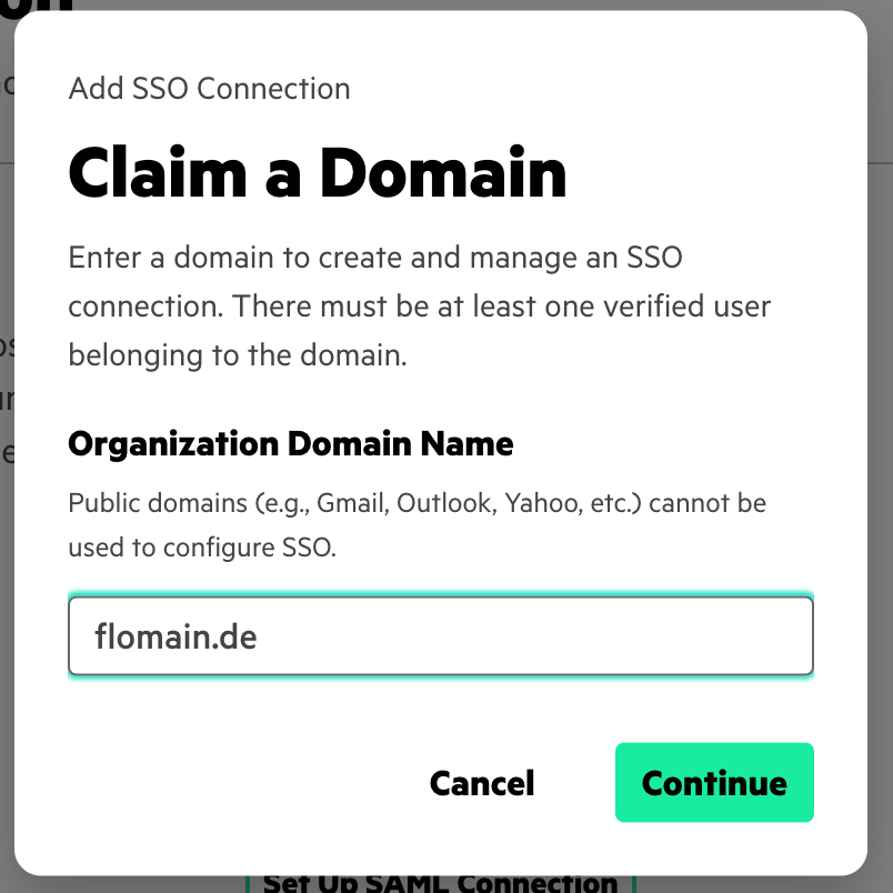 HPE Greenlake - Claim Domain